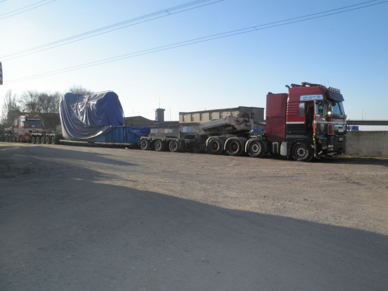 Планування маршруту для негабаритних перевезень