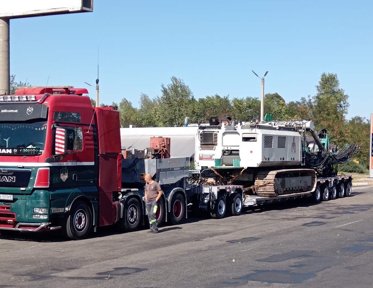 Перевезення промислового обладнання в Україні